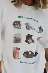 Белый футболка, с котиками, белая, с мемами, кот банан, оверсайз, синяя, хлопок 100%, унисекс