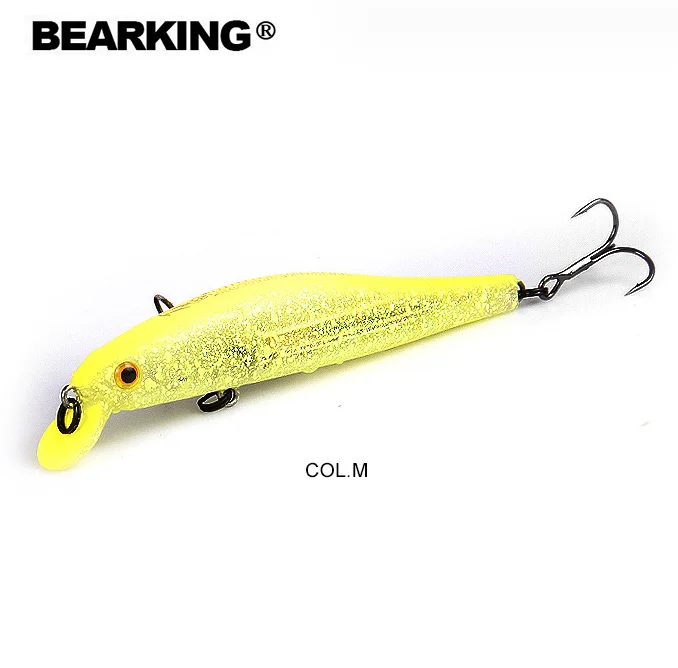 Лимонный воблер Bearking Rigge 90SP с системой дальнего заброса