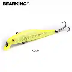 Лимонный воблер Bearking Rigge 90SP с системой дальнего заброса