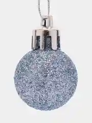 Индиго набор новогодних шаров из пластика, d 2,1 см, 20 штук