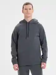 Угольный мужской спортивный костюм, на флисе