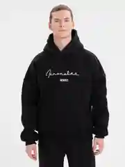 Черный спортивный костюм, теплый, с начесом, мужской