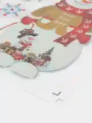 Вишнёвый наклейки на окно новогодние, многоразовые, декор на Новый год