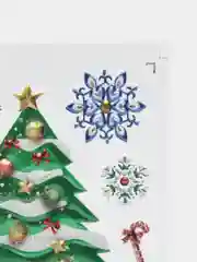 Багровый наклейки на окно новогодние, многоразовые, декор на Новый год