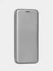 Серый чехол-книжка Samsung Galaxy A21s (Самсунг Галакси А21с)
