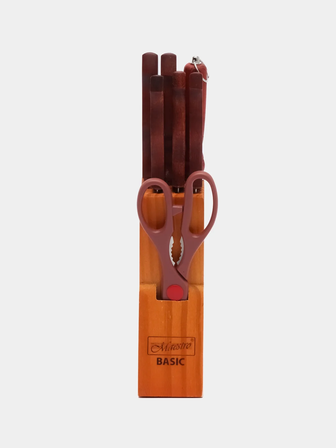 Набор ножей Maestro MR-1403 Basic, деревянные ручки, 8 предметов