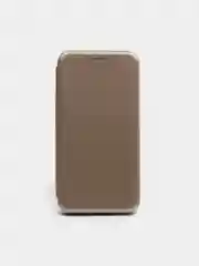 Золотой чехол-книжка для iPhone X / XS / XS Max