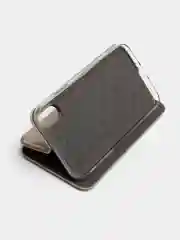 Золотой чехол-книжка для iPhone X / XS / XS Max