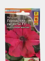 Петуния "Городские гиганты F1 пурпурная мантия", семена