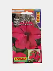 Петуния "Городские гиганты F1 пурпурная мантия", семена