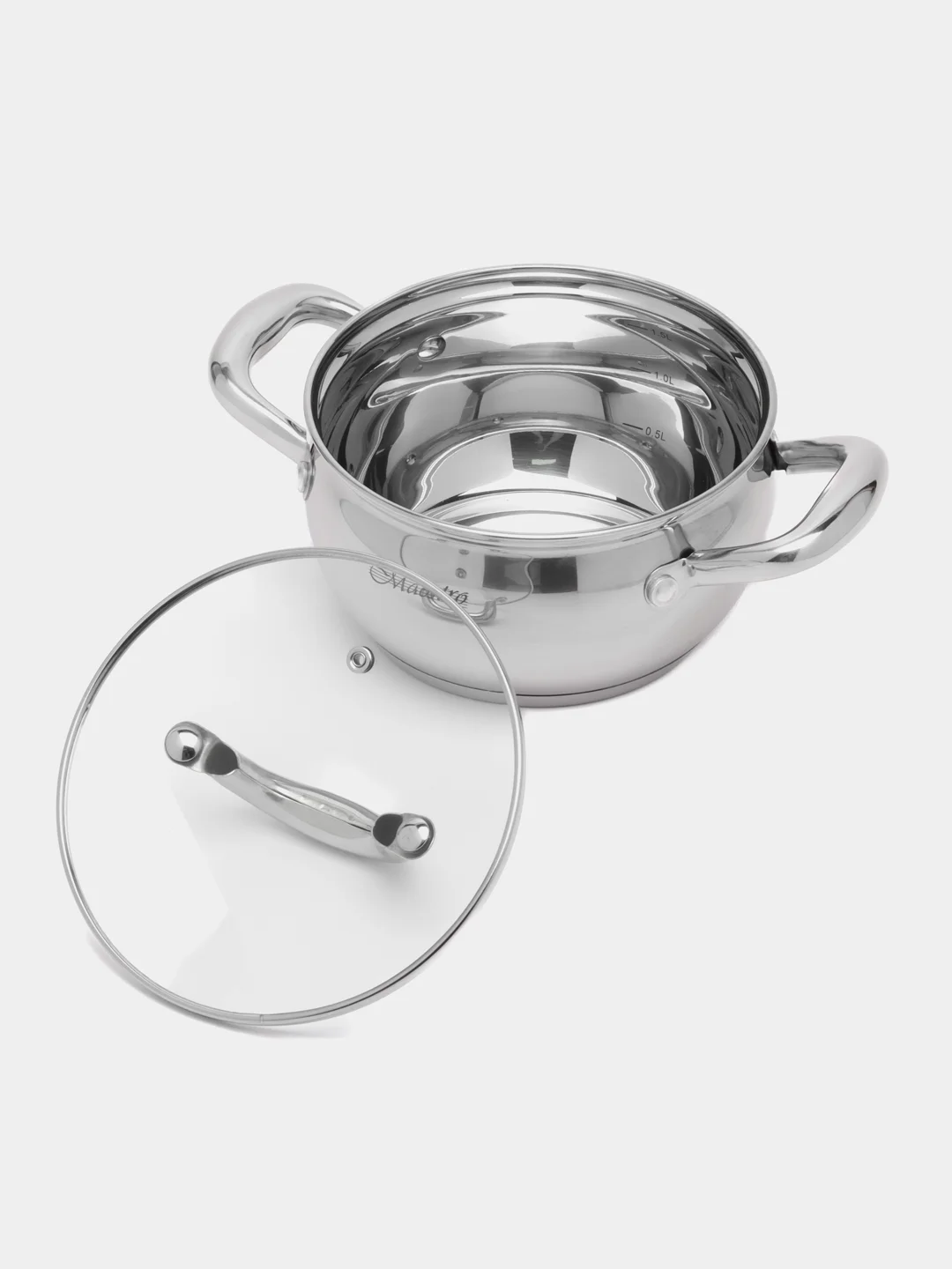 Кастрюля Maestro MR-3515-16, с крышкой, 2 л, 16 см