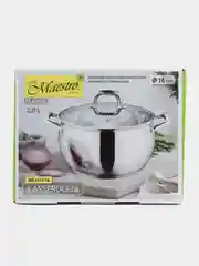 Кастрюля Maestro MR-3515-16, с крышкой, 2 л, 16 см