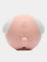 Розовый настольный детский будильник ночник Emoji