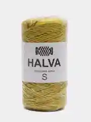 Светло-жёлтый шпагат джутовый Halva, 100% джут, цветной