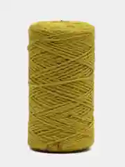Светло-жёлтый шпагат джутовый Halva, 100% джут, цветной