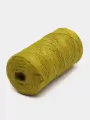 Светло-жёлтый шпагат джутовый Halva, 100% джут, цветной