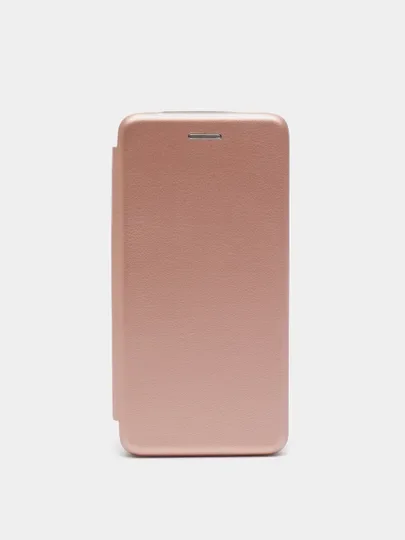 Бежевый меланж чехол книжка для Huawei Honor P20 / 20 Pro / 30 / 8X / PSmart 2018 / 9X Lite / Mate 20 Lite / P40 / 10 / Y6P