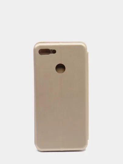 Золотой чехол книжка для Huawei Honor P20 / 20 Pro / 30 / 8X / PSmart 2018 / 9X Lite / Mate 20 Lite / P40 / 10 / Y6P