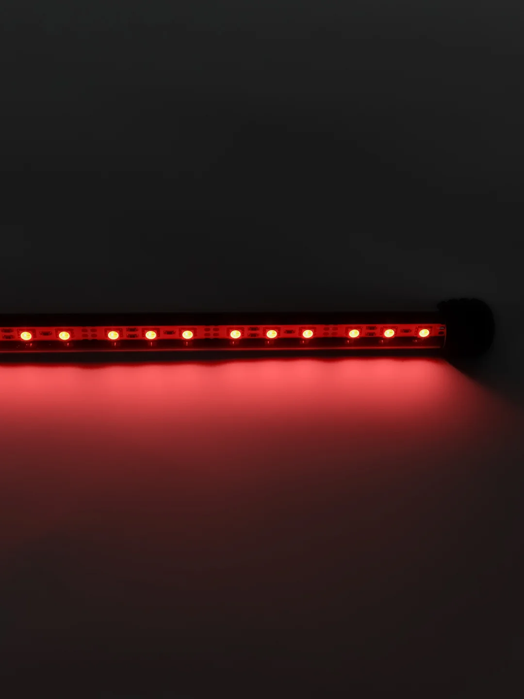 Светильник для аквариума, универсальный, светодиодный, RGB, c пультом, 38 см, 7.6 Вт