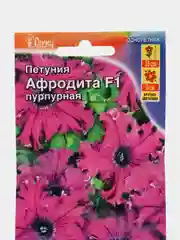 Петуния "Афродита F1" пурпурная, крупноцветковая, бахромчатая, семена