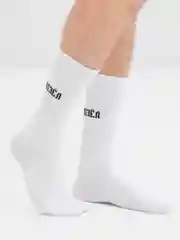 Носки с надписью "Козел"