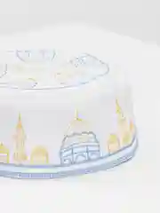 Бирюзовый тюбетейка