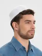 Белый тюбетейка