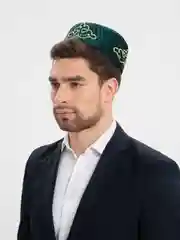 Желтый тюбетейка мужская