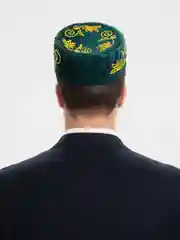 Бронзовый тюбетейка мужская