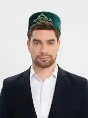 Золотой тюбетейка мужская