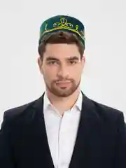 Горчичный тюбетейка мужская