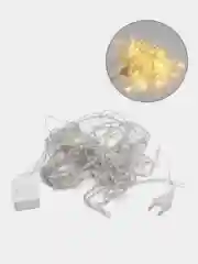 Белый гирлянда штора "Занавес" новогодняя, светодиодная(led), Теплый, Холодный белый свет 3х2 м