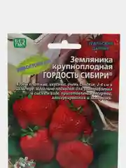Земляника "Гордость Сибири", крупноплодная, УД, семена