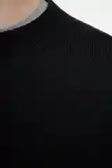 Черный джемпер мужской befree вязаный трикотаж