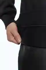 Черный джемпер мужской befree трикотаж