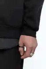 Черный джемпер мужской befree трикотаж