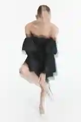 Черный платье женское befree текстиль
