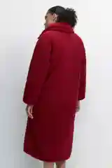 Красный пальто женское befree трикотаж