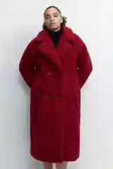 Красный пальто женское befree трикотаж