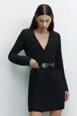 Черный платье женское befree текстиль