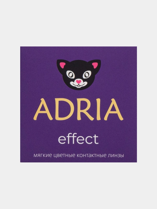 Цветные контактные линзы Adria Effect color, 2 линзы, 8,6/ 14,2/ от -0,25 до -6,00