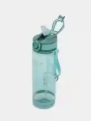 Тёмно-бирюзовый бутылка для воды и напитков с трубочкой, 800 мл