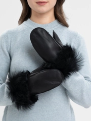 Варежки женские из овчины