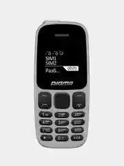 Серый мобильный телефон Digma Linx A106