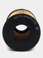 Фильтр масляный HYUNDAI/KIA, картридж, GREEN FILTER OK0139