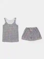 Угольный комплект белья для мальчика: майка и боксеры
