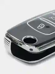 Чехол из ТПУ для выкидного ключа Volkswagen, Skoda, SEAT