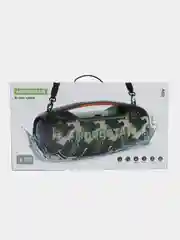 Синий колонка Bluetooth Hopestar A60 с 5 динамиками, мощностью 100W, с микрофоном
