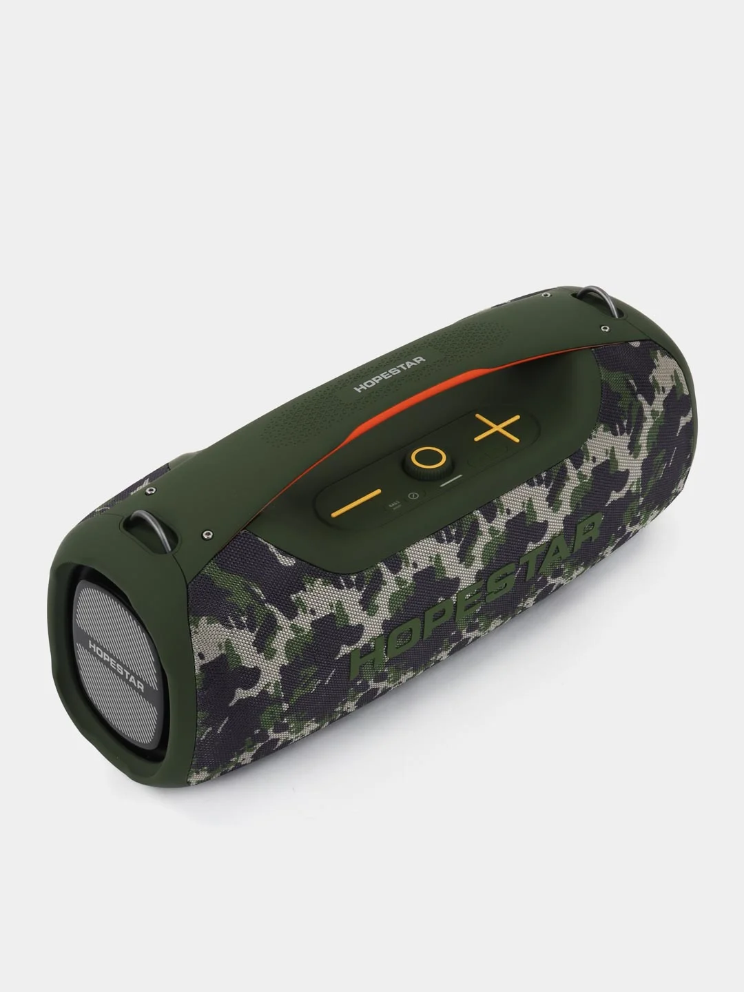 Синий колонка Bluetooth Hopestar A60 с 5 динамиками, мощностью 100W, с микрофоном