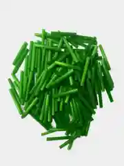 Зеленый бисер Чехия стеклярус